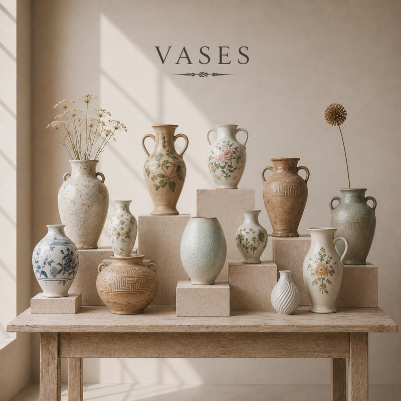 Vases anciens et vintage