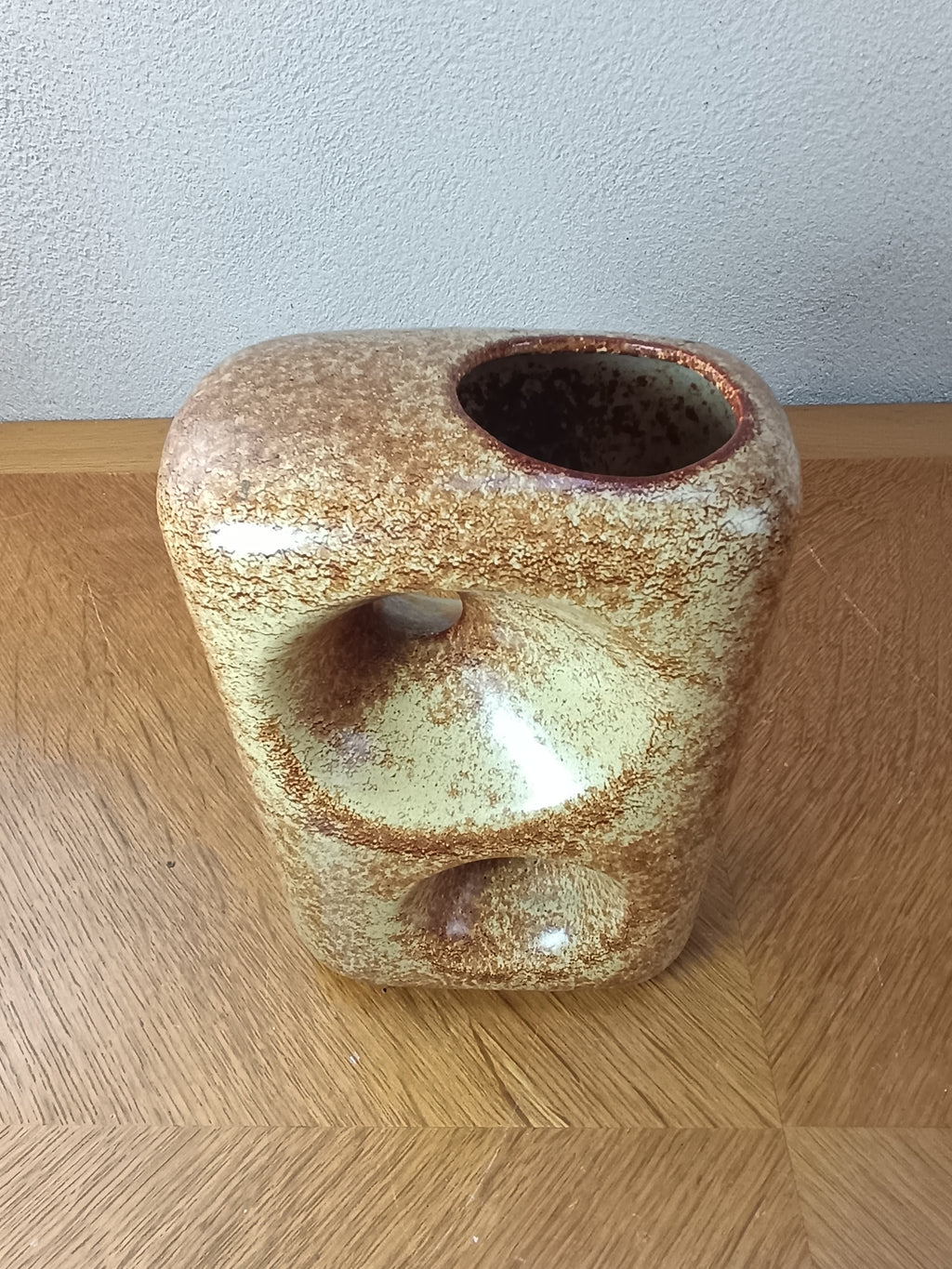Vase en céramique de Roberto Rigon édité par bertoncello
