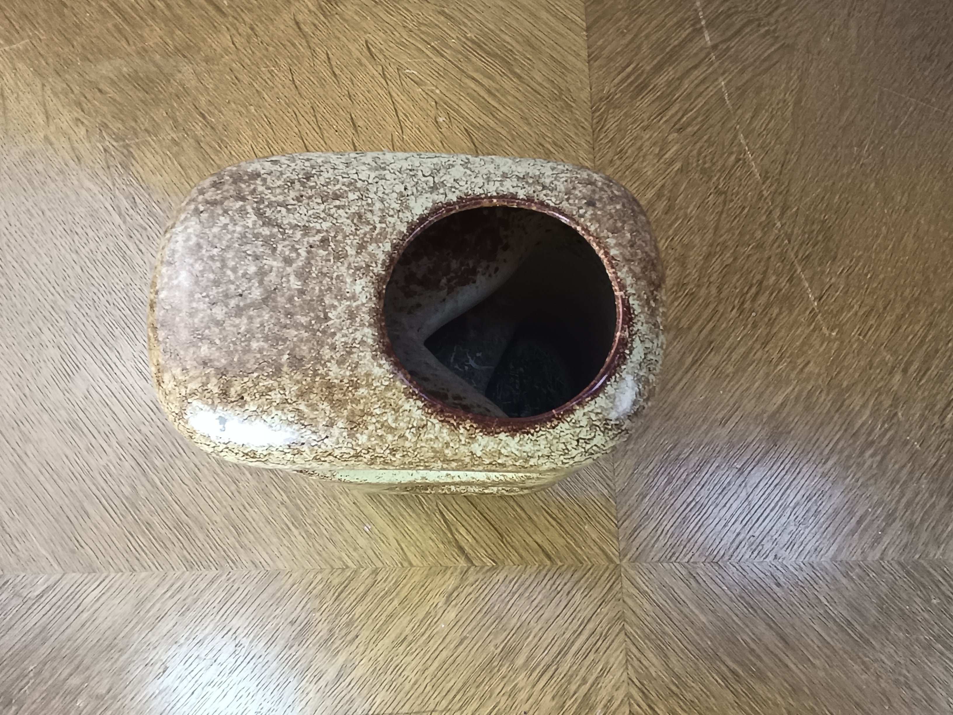 Vase en céramique de Roberto Rigon édité par bertoncello
