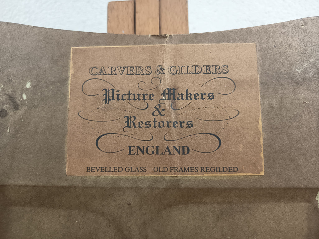 Peinture à l’huile marine Carvers and Childers – Bateaux – Cadre décoratif