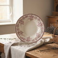 Assiette creuse ancienne H. Boulenger & Cie modèle « France » 
