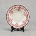 Assiette creuse ancienne H. Boulenger & Cie modèle « France » 