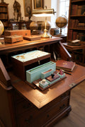 Ancienne boîte nécessaire d’écriture en bois 