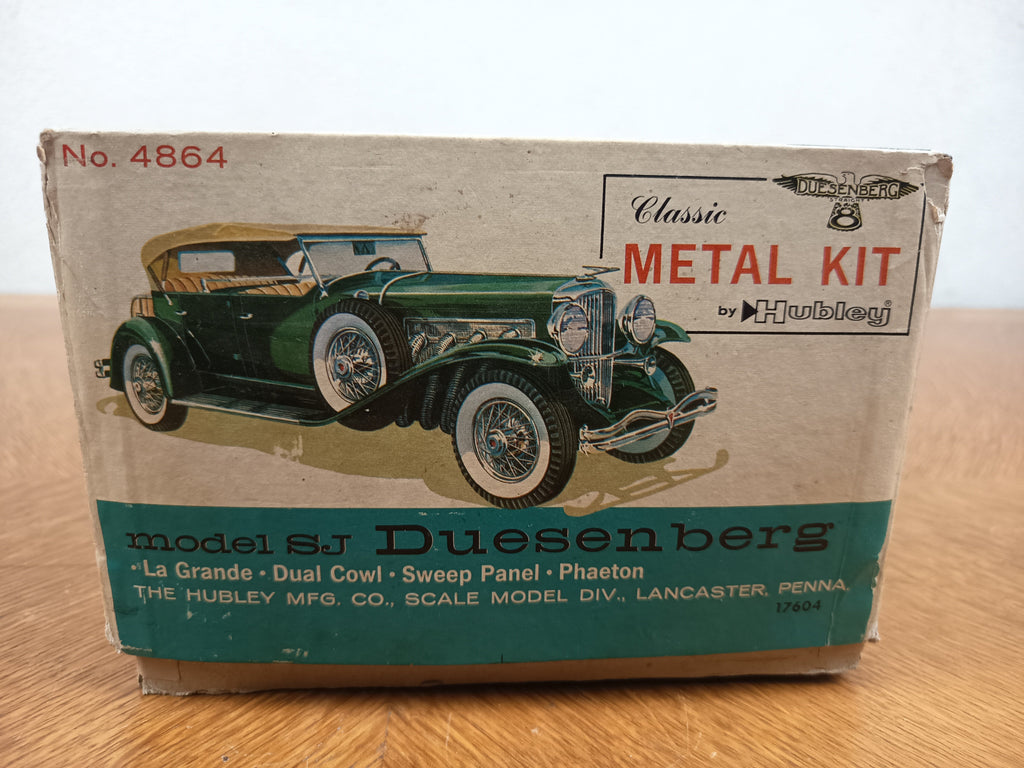 Maquette ancienne Classic Metal Kit Duesenberg SJ Hubley – complète jamais utilisée