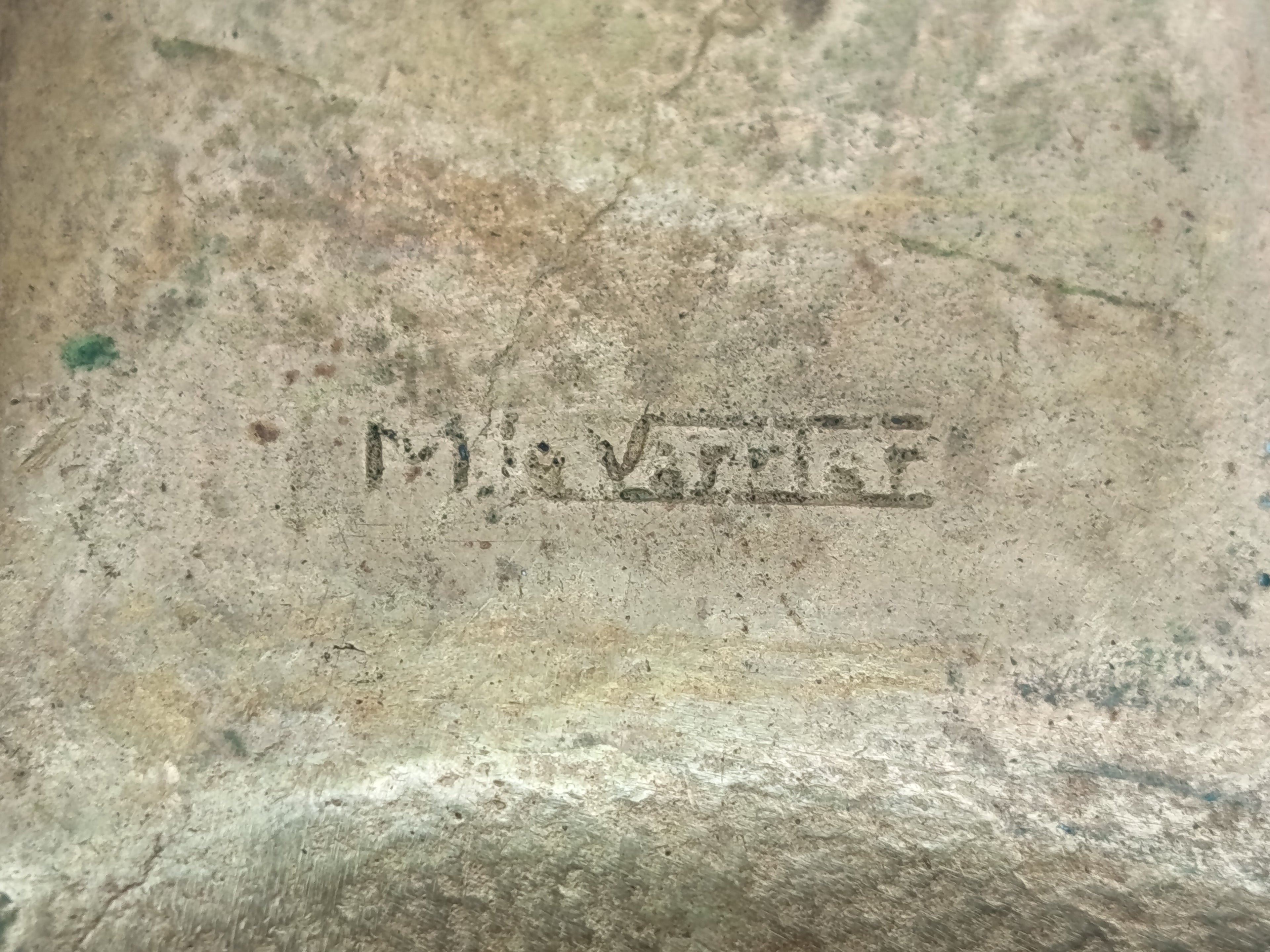 Vide-Poche Ancien en Bronze Max Le Verrier