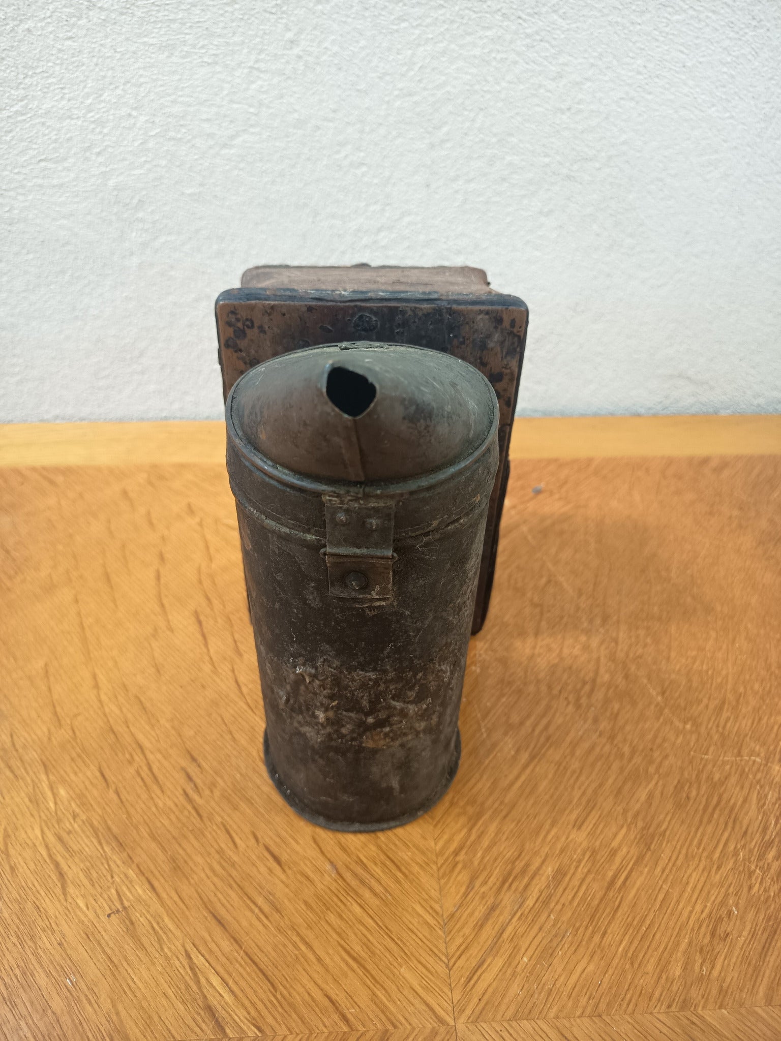 Enfumoir d’apiculteur ancien – Objet de métier 