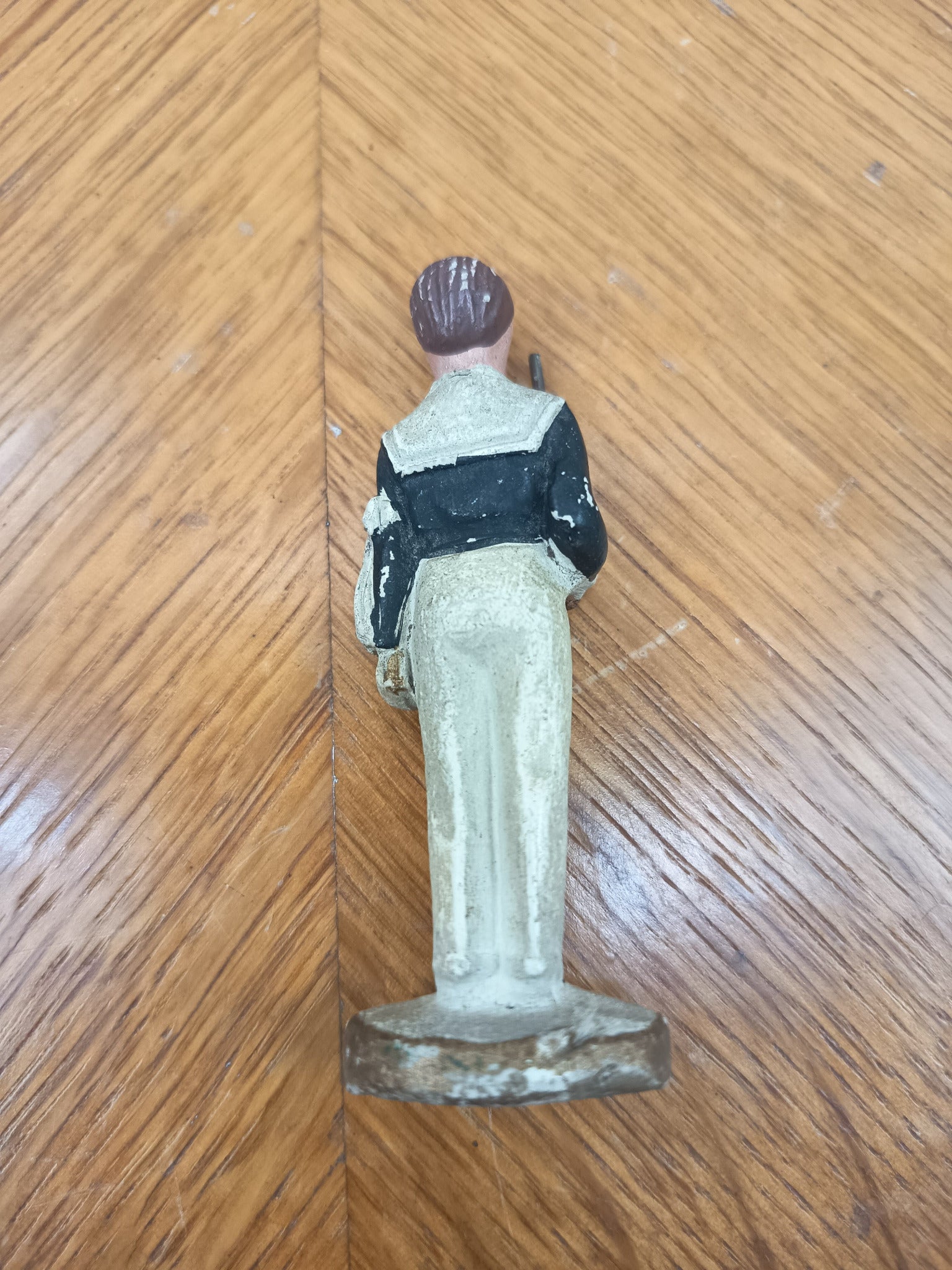 Petit personnage de communiant ancien – Figurine religieuse – 7,5 cm