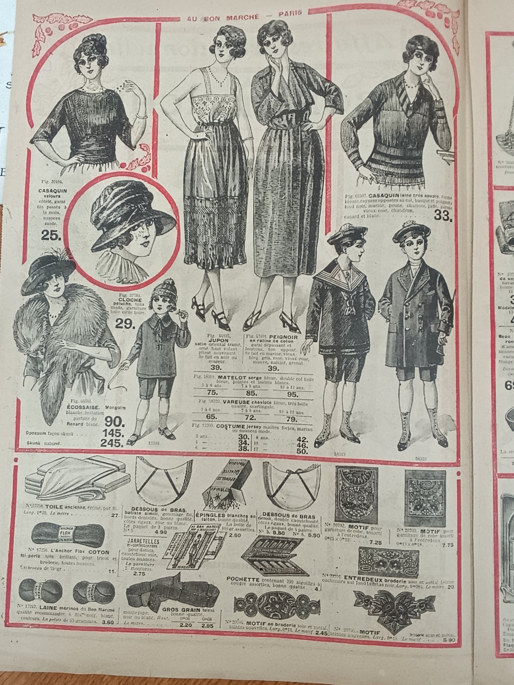 Catalogue Au Bon Marché – Maison A. Boucicaut Paris