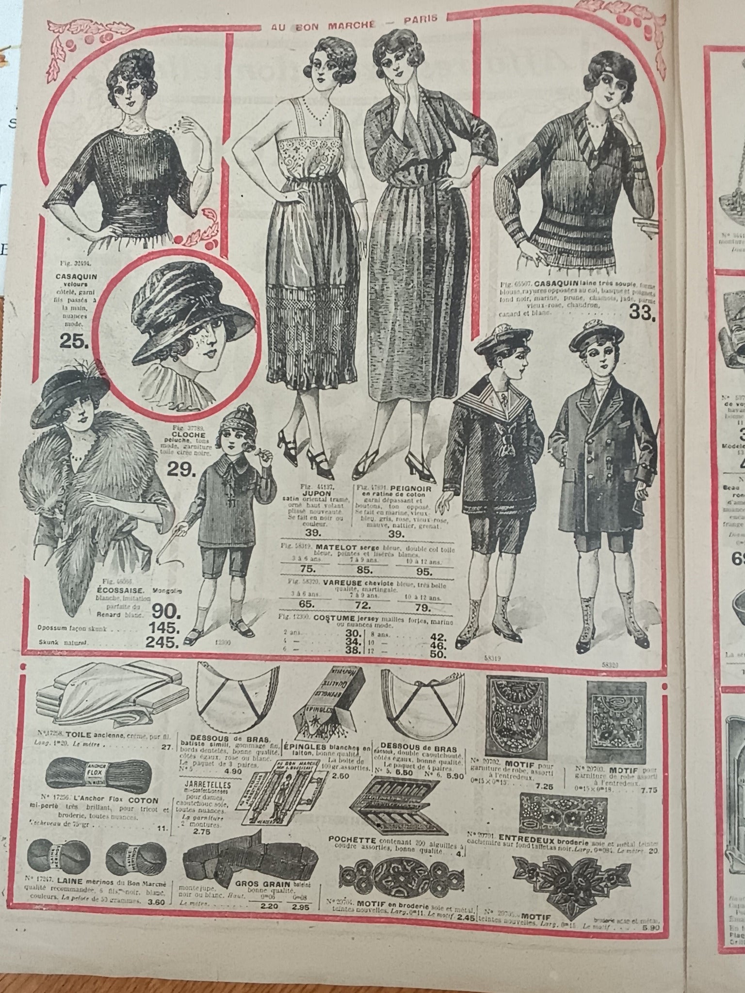 Catalogue Au Bon Marché – Maison A. Boucicaut Paris