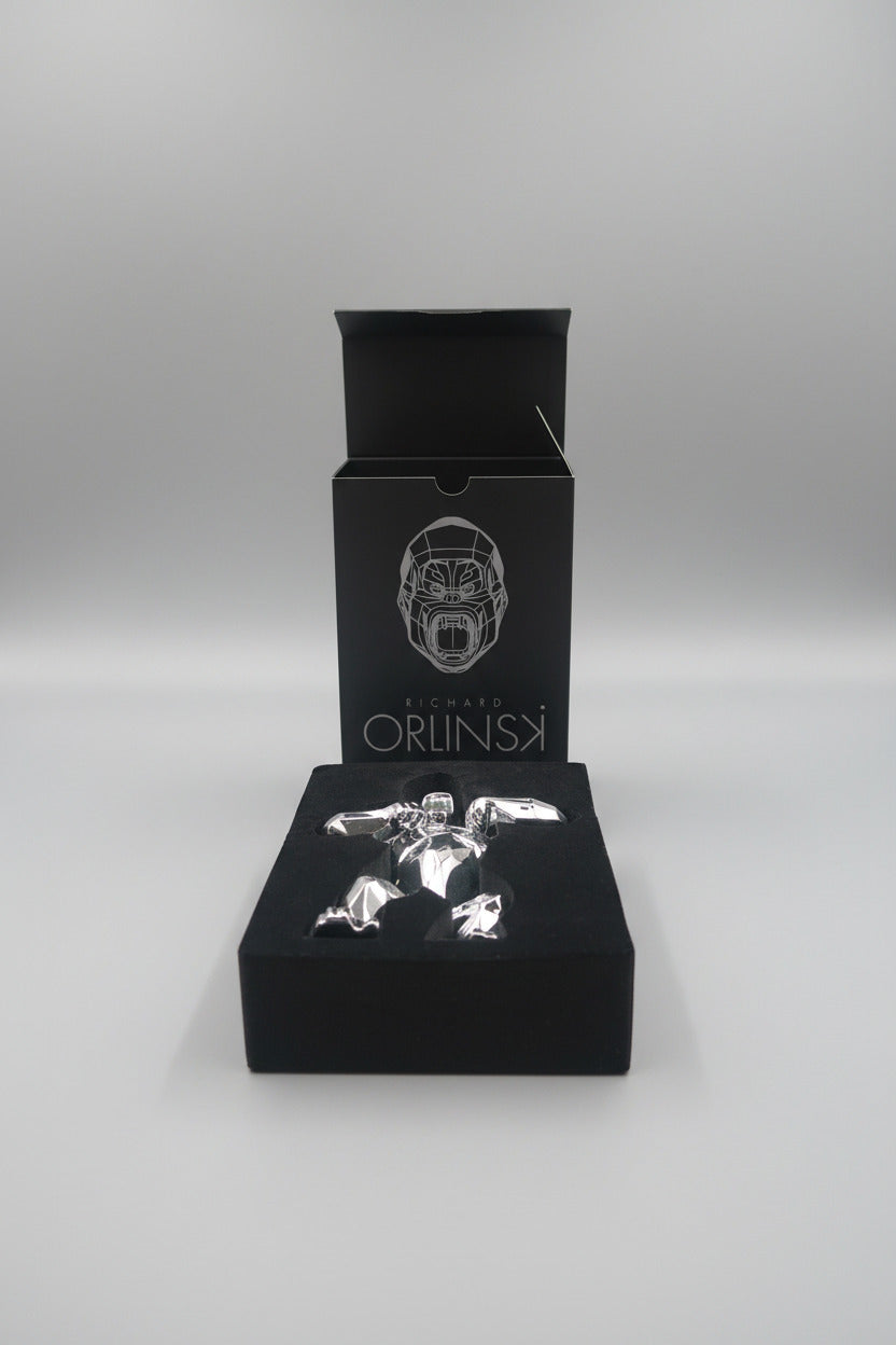 Richard Orlinski – Kong Spirit Silver 13 cm – Neuf avec boîte