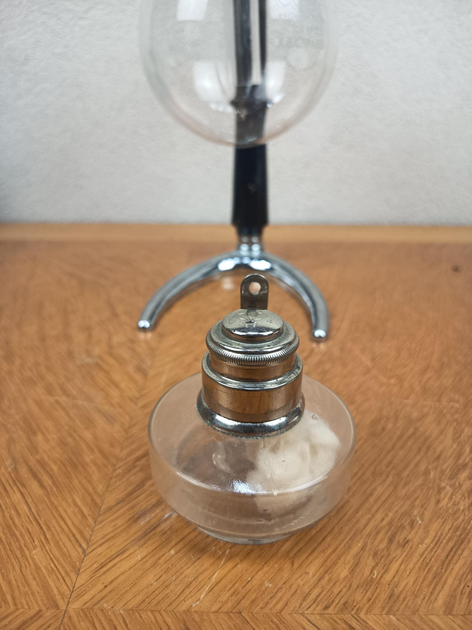 Ancienne cafetière à dépression CONA n°2 en verre Pyrex – Hauteur 37 cm