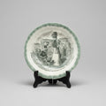 Assiette parlante HB & Cie Bains de mer – 19 cm