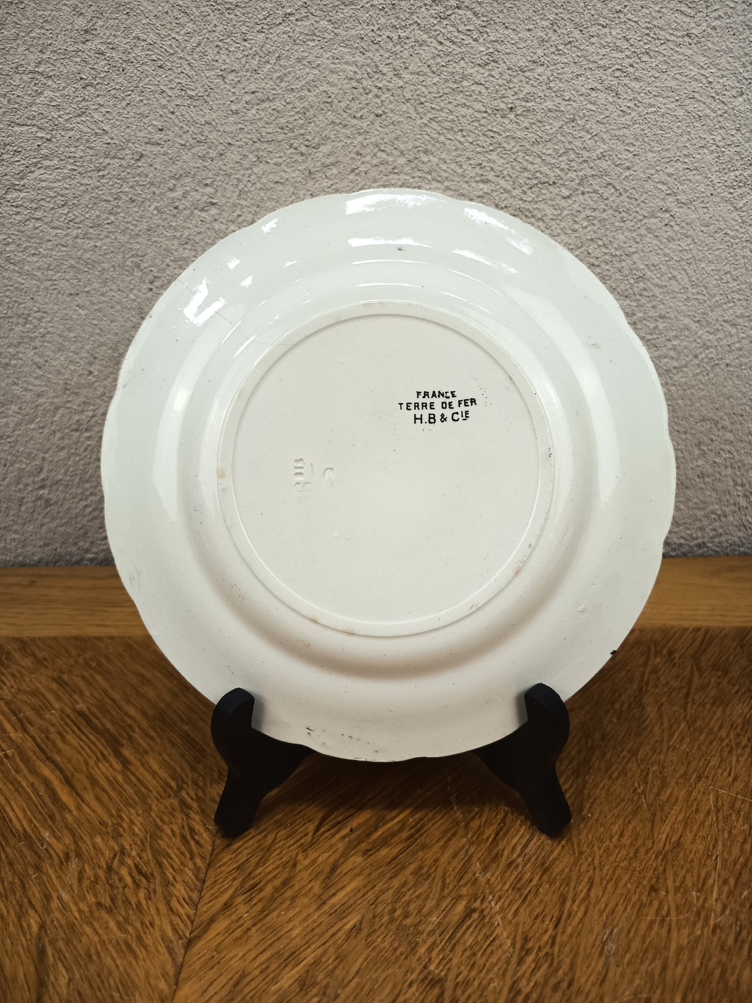 Assiette parlante HB & Cie Bains de mer – 19 cm