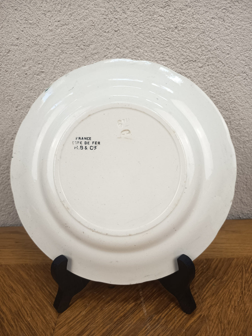 Assiette parlante Boulenger Bains de mer – 19,5 cm