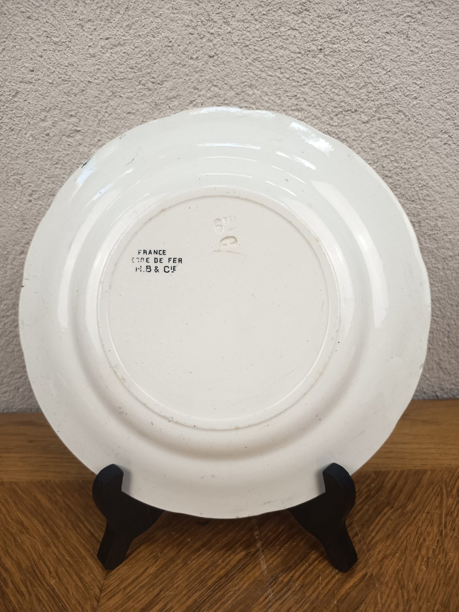 Assiette parlante Boulenger Bains de mer – 19,5 cm