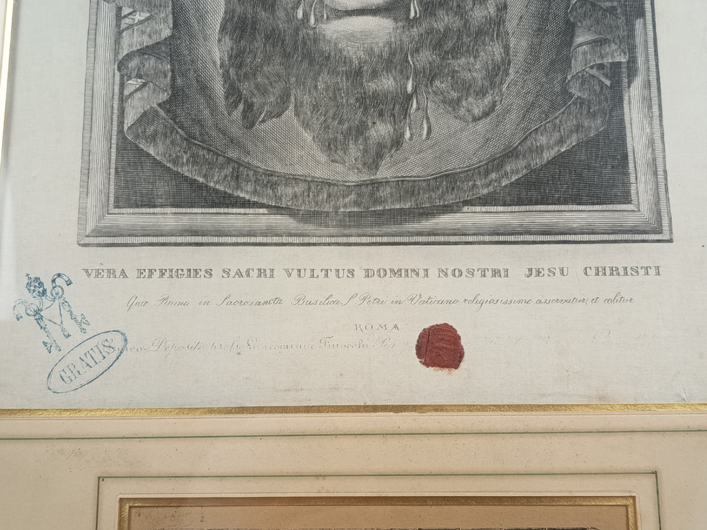 Reliquaire Saint Visage Vatican 1879