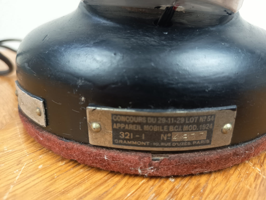 Téléphone Grammont PTT24 BCI modèle 1924 – 1929