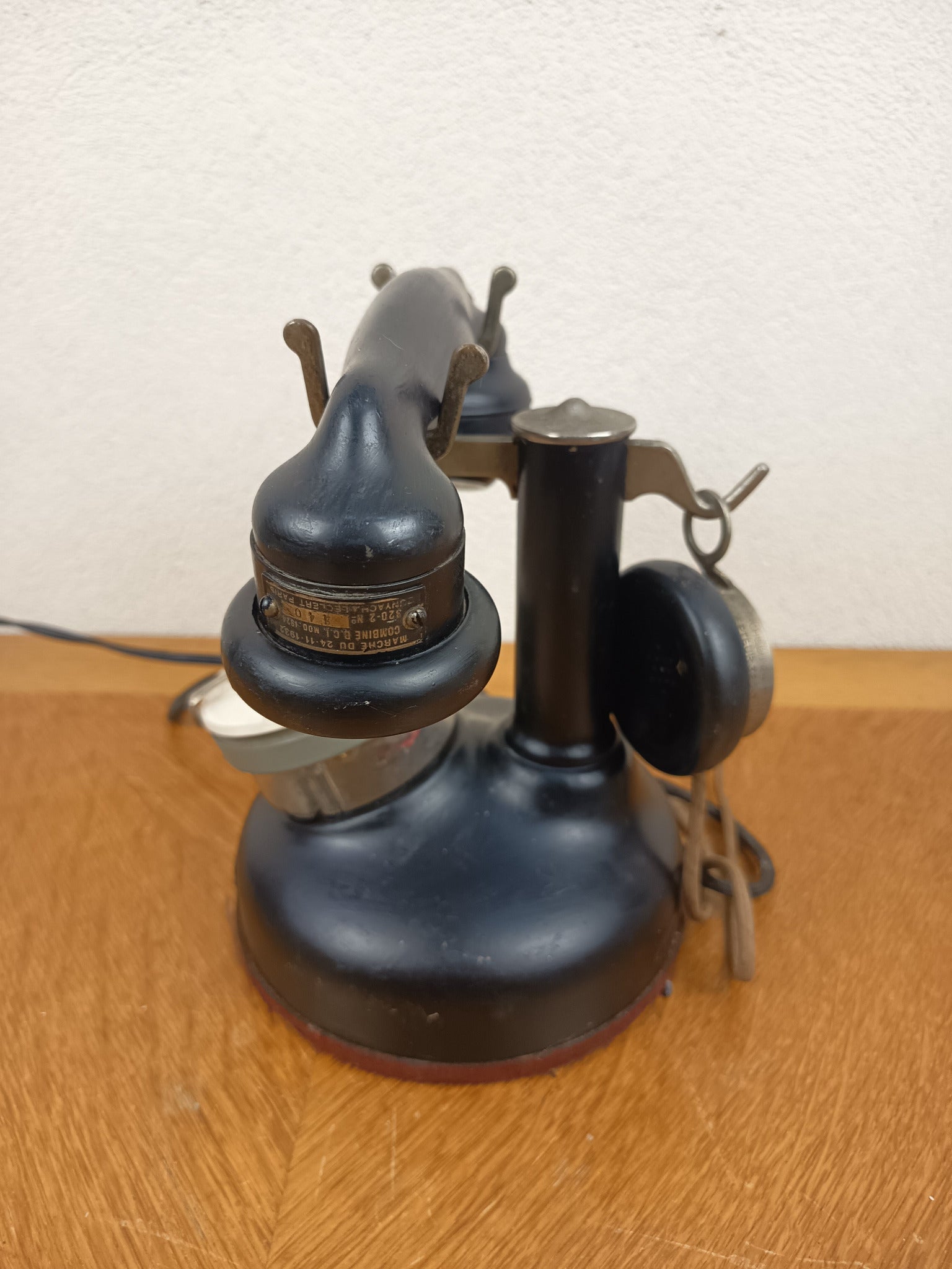 Téléphone Grammont PTT24 BCI modèle 1924 – 1929