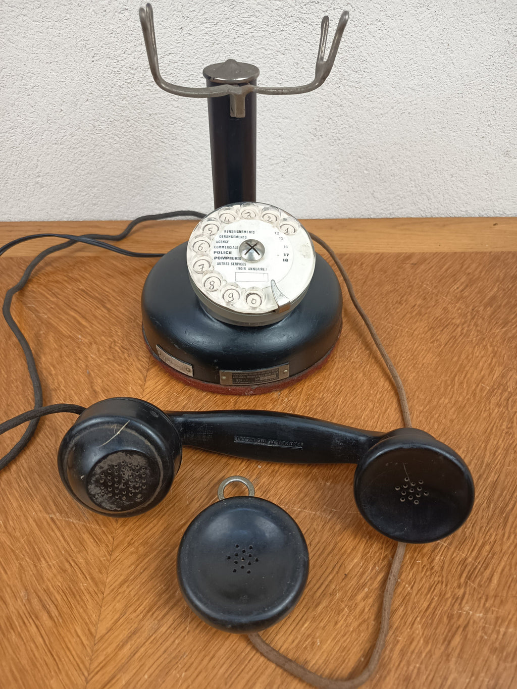 Téléphone Grammont PTT24 BCI modèle 1924 – 1929