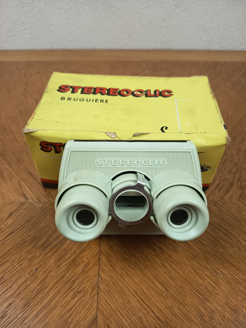Stéréoclic Super Bruguière vintage des années 60 en boîte d'origine