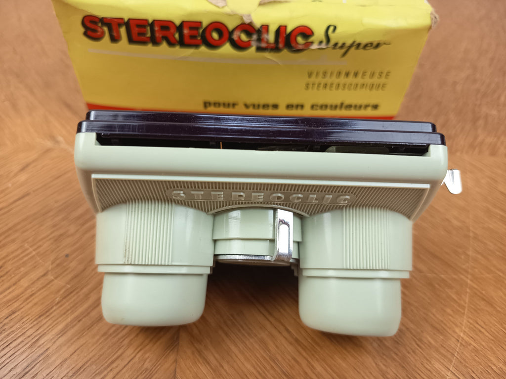 Stéréoclic Super Bruguière vintage des années 60 en boîte d'origine