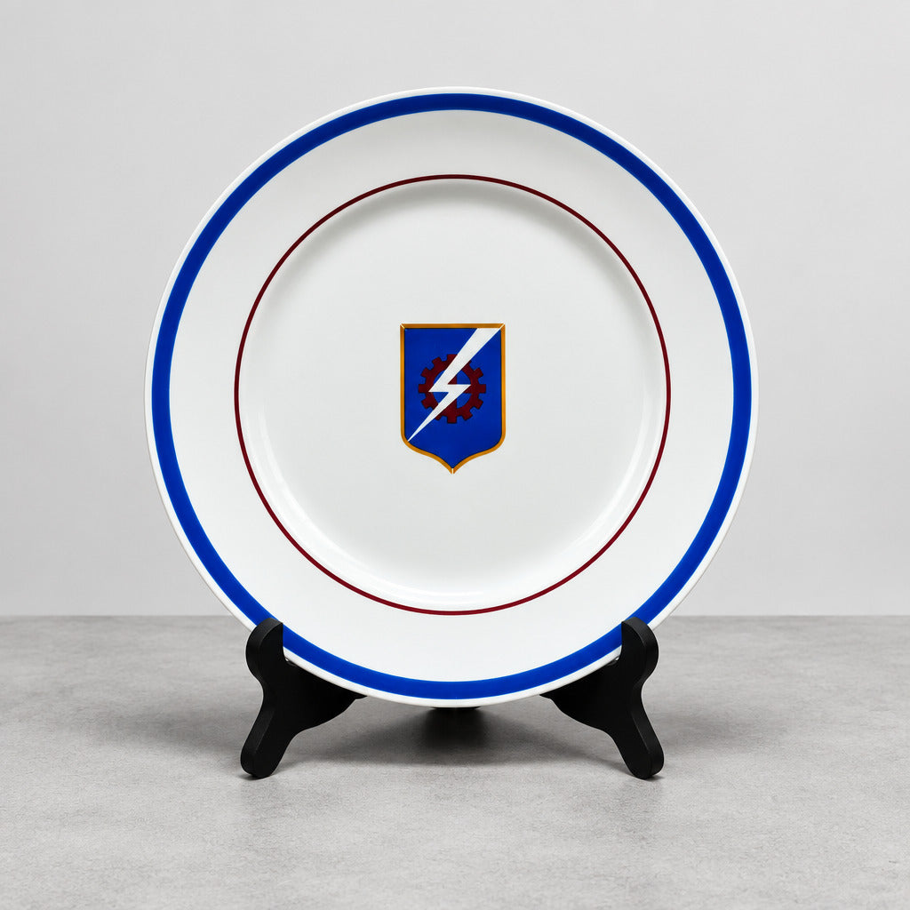 Assiette ENM EDF Gurcy-le-Châtel – HBCM Montereau 24 cm