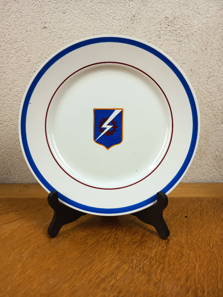 Assiette ENM EDF Gurcy-le-Châtel – HBCM Montereau 24 cm