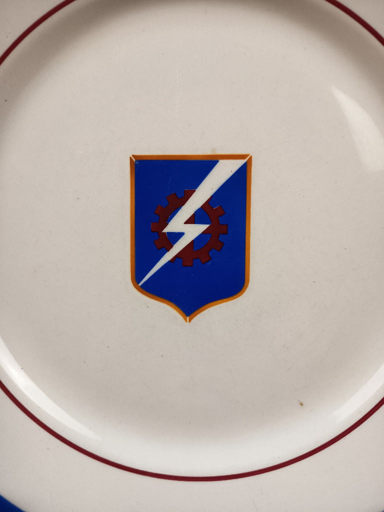 Assiette ENM EDF Gurcy-le-Châtel – HBCM Montereau 24 cm