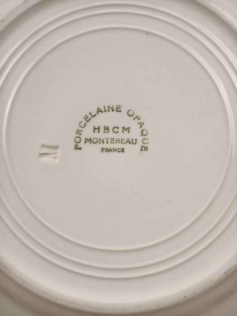 Assiette ENM EDF Gurcy-le-Châtel – HBCM Montereau 24 cm